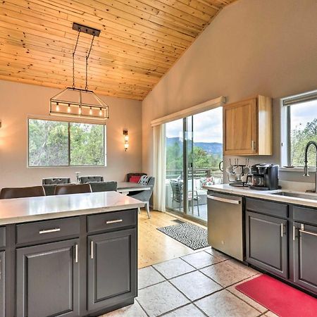 Elkwood Lodge Star Valley Cabin With Hot Tub Payson Luaran gambar