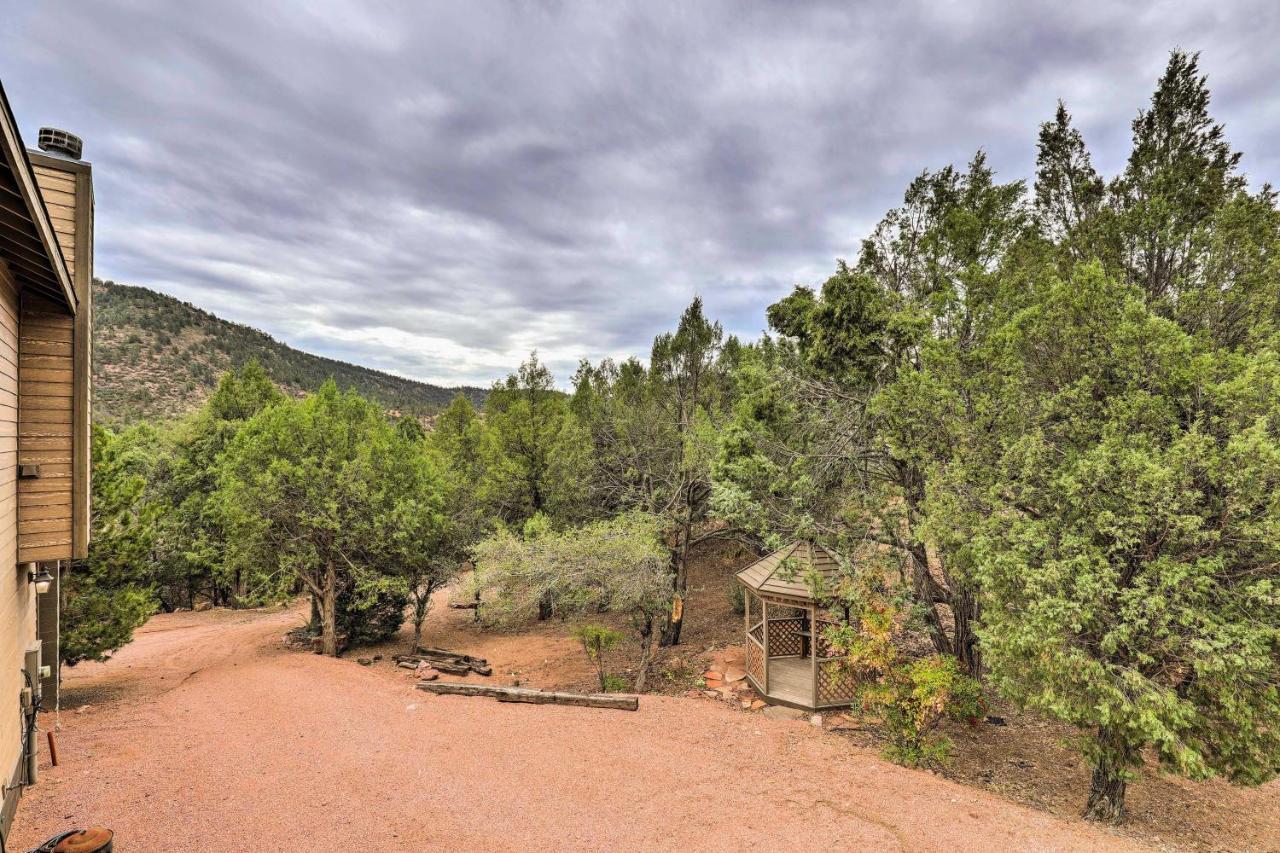 Elkwood Lodge Star Valley Cabin With Hot Tub Payson Luaran gambar