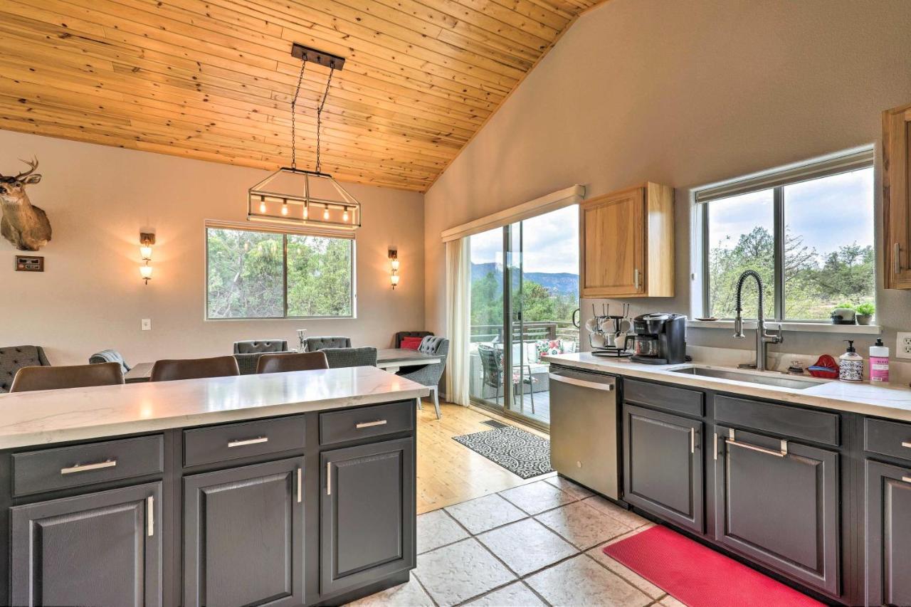 Elkwood Lodge Star Valley Cabin With Hot Tub Payson Luaran gambar
