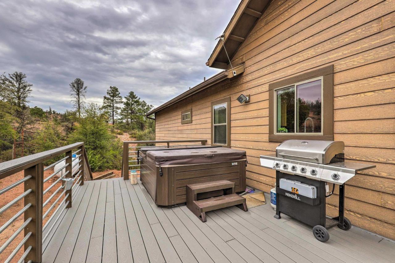 Elkwood Lodge Star Valley Cabin With Hot Tub Payson Luaran gambar