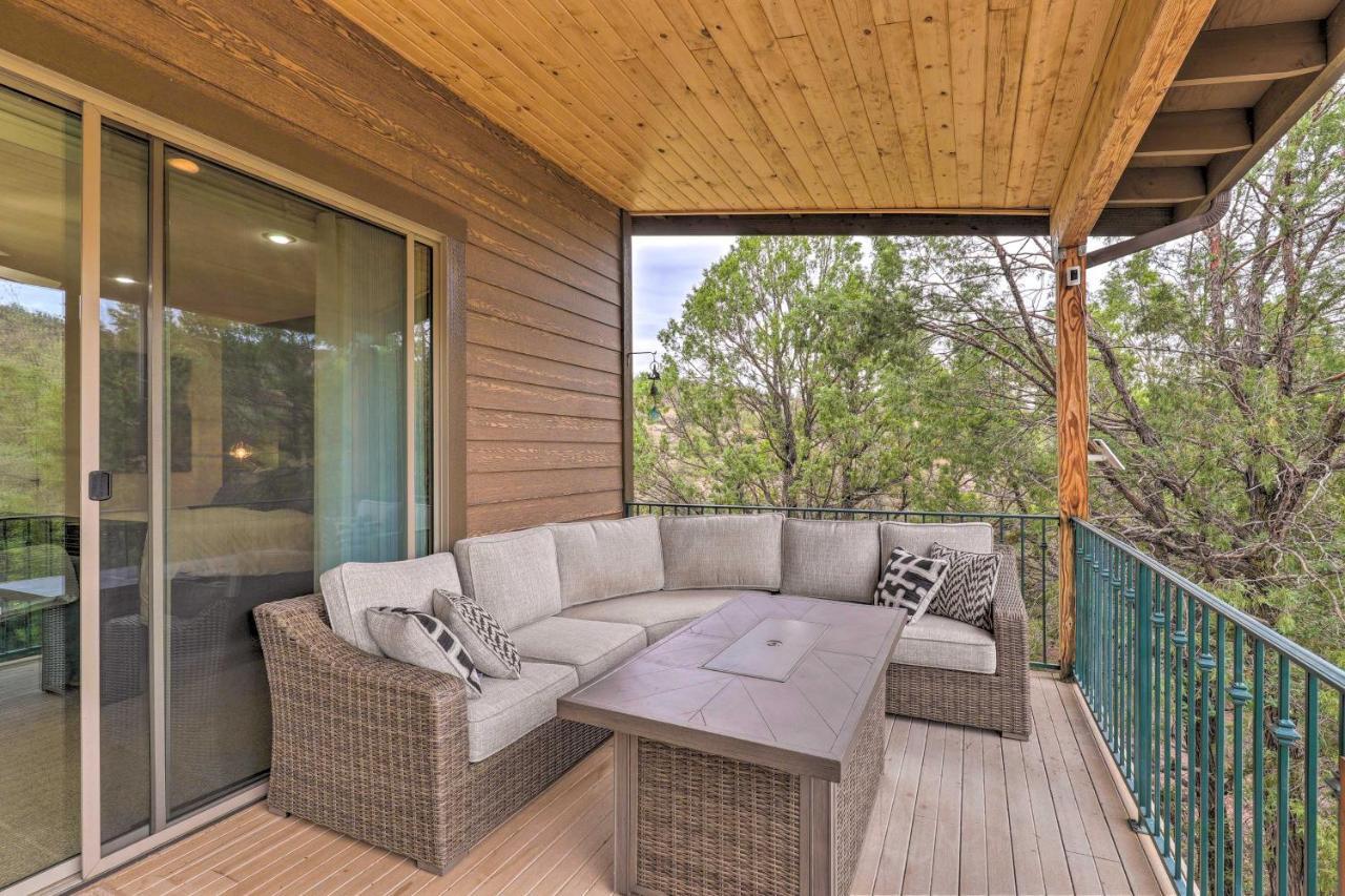 Elkwood Lodge Star Valley Cabin With Hot Tub Payson Luaran gambar